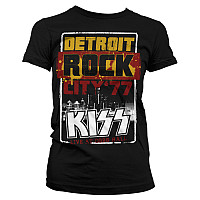 KISS koszulka, Detroit Rock City Black, damskie