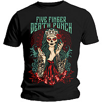 Five Finger Death Punch koszulka, Lady Muerta, męskie