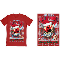 Five Finger Death Punch koszulka, Zombie Kill Xmas Red, męskie