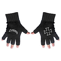 Motorhead bez palców rękawice, Lemmy Logo & Iron Cross