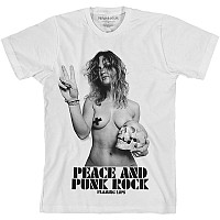The Flaming Lips koszulka, Peace & Punk Rock Girl White, męskie