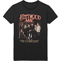 Fleetwood Mac koszulka, In Concert Black - Limited Edition, męskie