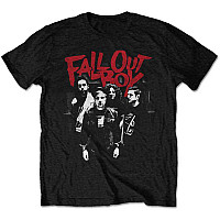 Fall Out Boy koszulka, Punk Scratch Black, męskie