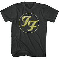 Foo Fighters koszulka, Gold FF Logo, męskie