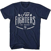 Foo Fighters koszulka,100% Organic Navy, męskie