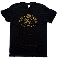Foo Fighters koszulka, Arched Stars Black, męskie