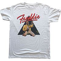Queen koszulka, Freddie Mercury Triangle White, męskie