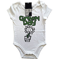 Green Day niemowlęcy body koszulka, Flower Pot White, dziecięcy