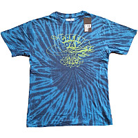 Green Day koszulka, Dookie Line Art Dip Dye Blue, męskie