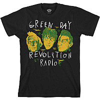 Green Day koszulka, Scribble Mask Black, męskie