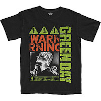 Green Day koszulka, Warning Black, męskie