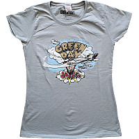 Green Day koszulka, Vintage Dookie Girly Grey, damskie