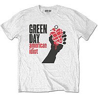 Green Day koszulka, American Idiot White, męskie