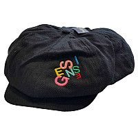 Genesis czapka z daszkiem, Scatter Newsboy Cap Black, unisex