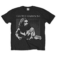 The Beatles koszulka, George Harrison Live Portrait Black, męskie