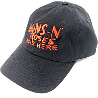 Guns N Roses czapka z daszkiem, Was Here (Ex-Tour) Black