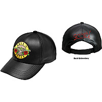 Guns N Roses czapka z daszkiem, Roses 'GnFnRs Faux Leather Black