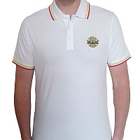 Guns N' Roses koszulka, Classic Logo Polo White, męskie