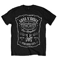 Guns N Roses koszulka, Paradise City Label, męskie