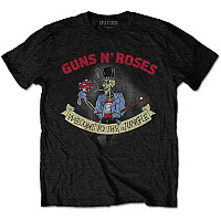 Guns N Roses koszulka, Skeleton Vintage Black, męskie