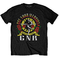 Guns N Roses koszulka, UYI World Tour Black, męskie