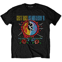 Guns N Roses koszulka, Use Your Illusion Circle Splat Black, męskie