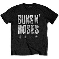 Guns N Roses koszulka, Paradise City Stars City BP Black, męskie