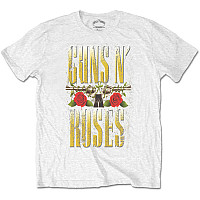 Guns N Roses koszulka, Big Guns White, męskie