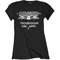Guns N Roses koszulka, Troubadour Flyer Girly, damskie