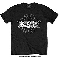 Guns N Roses koszulka, Circle Logo Diamante, męskie