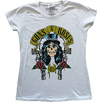 Guns N Roses koszulka, Slash '85 White, damskie