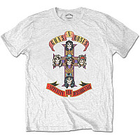 Guns N Roses koszulka, Appetite For Destruction White, męskie