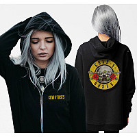 Guns N Roses bluza, Classic Logo Zipped Girly, damska