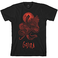 Gojira koszulka, Serpent Moon Black, męskie
