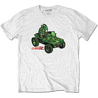 Gorillaz koszulka, Green Jeep White, męskie