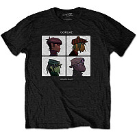 Gorillaz koszulka, Demon Days Black, męskie