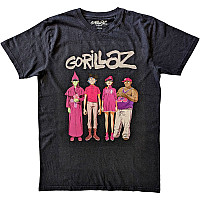 Gorillaz koszulka, Cracker Island Standing Group Black, męskie