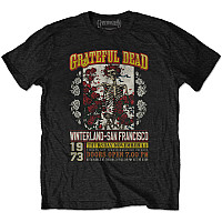 Grateful Dead koszulka, San Francisco Eco-Tee Black, męskie