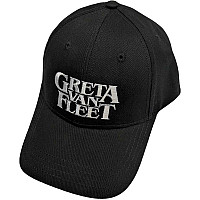 Greta Van Fleet czapka z daszkiem, White Logo Black