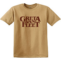 Greta Van Fleet koszulka, Logo Gold, męskie