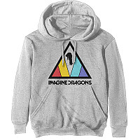 Imagine Dragons bluza, Triangle Logo Grey, męska
