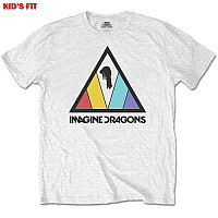 Imagine Dragons koszulka, Triangle Logo White, dziecięcy