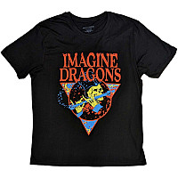 Imagine Dragons koszulka, Skeleton Flute Black, męskie