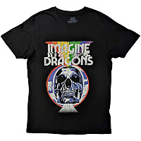 Imagine Dragons koszulka, Skull Black, męskie