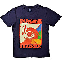 Imagine Dragons koszulka, Eye Navy Blue, męskie