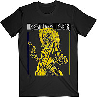 Iron Maiden koszulka, Yellow Flyer Black, męskie