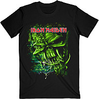 Iron Maiden koszulka, Final Frontier Green Black, męskie