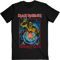 Iron Maiden koszulka, World Piece Tour '83 V.1. Black, męskie