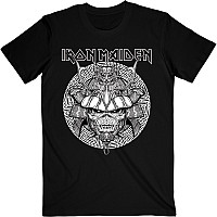 Iron Maiden koszulka, Senjutsu Samurai Graphic White Black, męskie