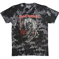 Iron Maiden koszulka, Ed Kills Again Wash Black, męskie